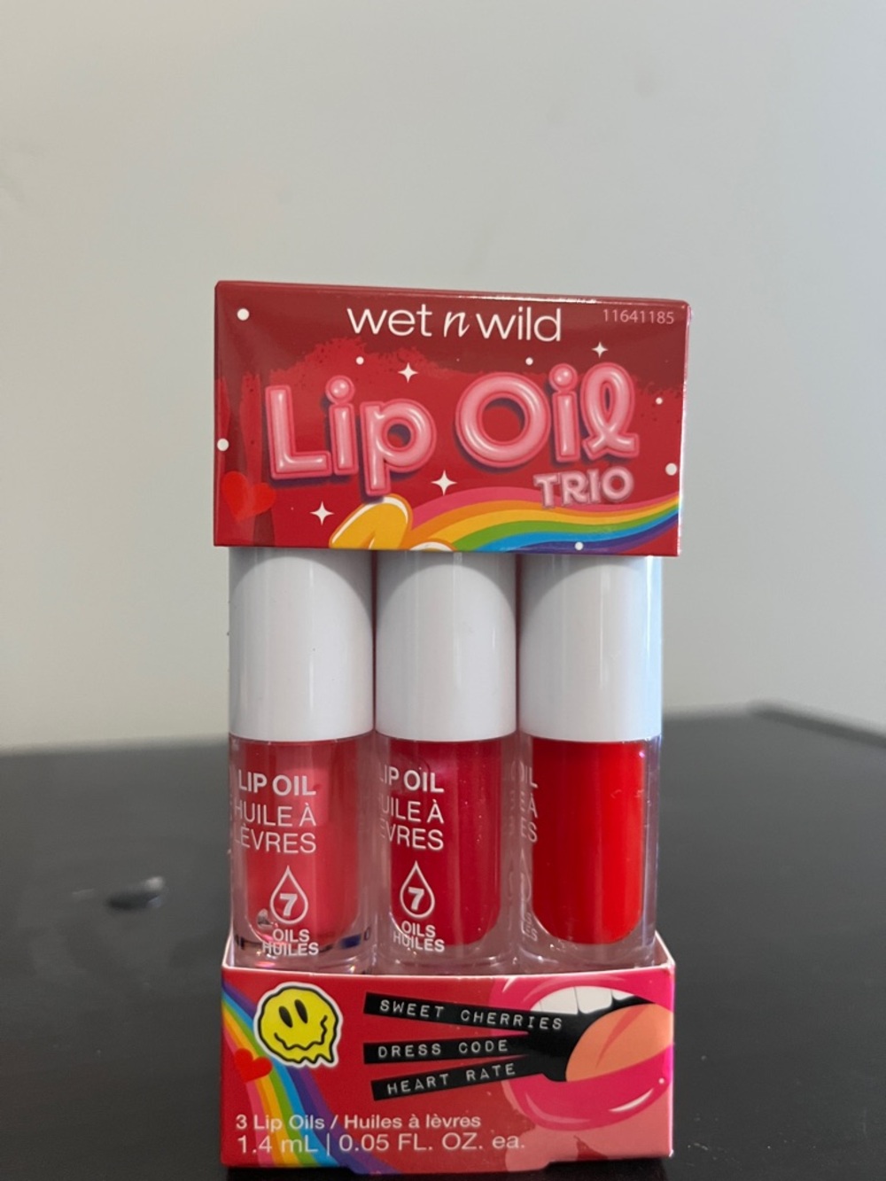 wet n wild Lip Oil Trio - Red & Pink Glosses